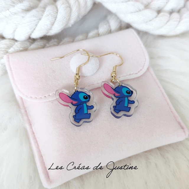 Boucles d'oreilles Stitch 