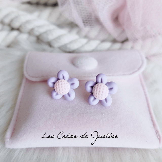 Fleurs mauve et rose 