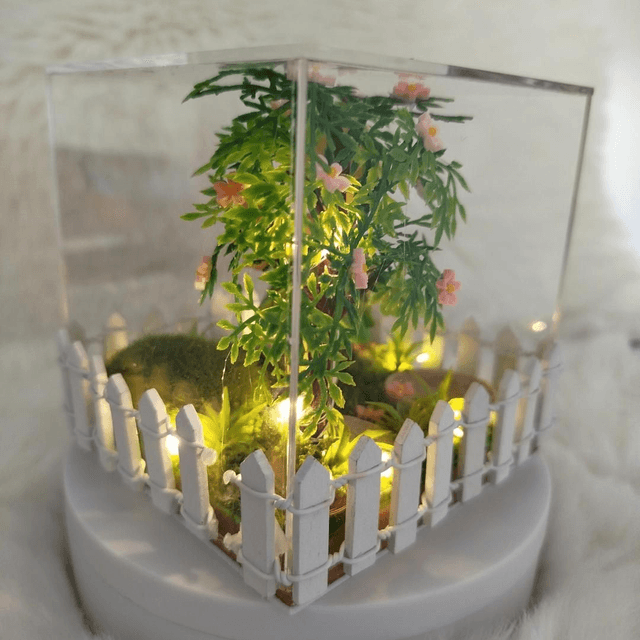 Cloche diorama La Fée clochette 