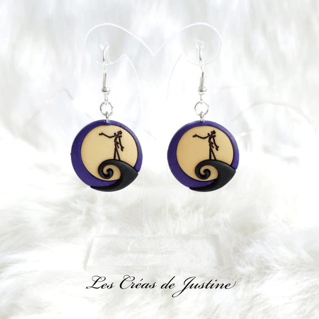 Boucles d'oreilles spirale Jack 
