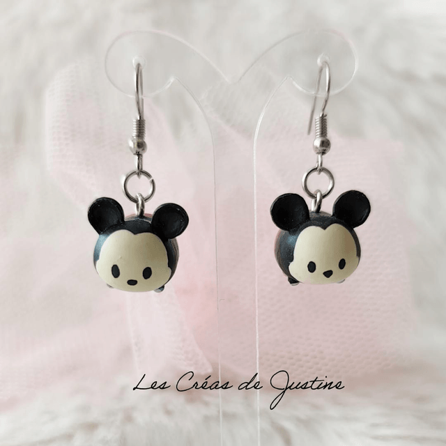 Boucles d'oreilles Tsum tsum mickey