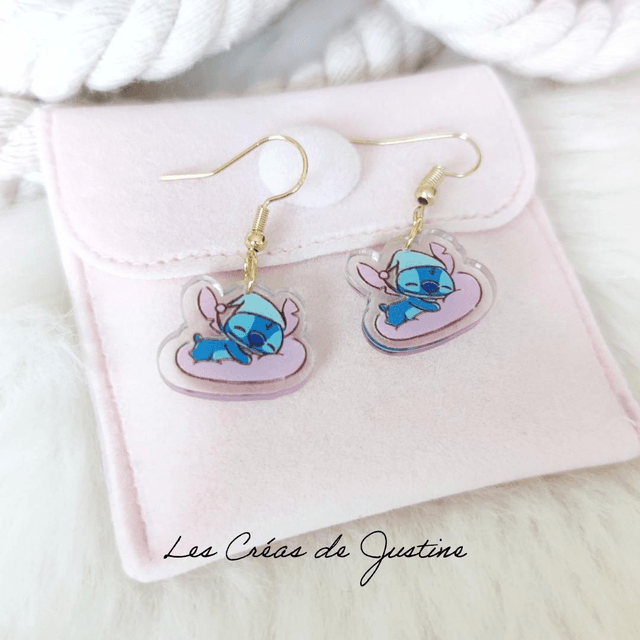Boucles d'oreilles Stitch 