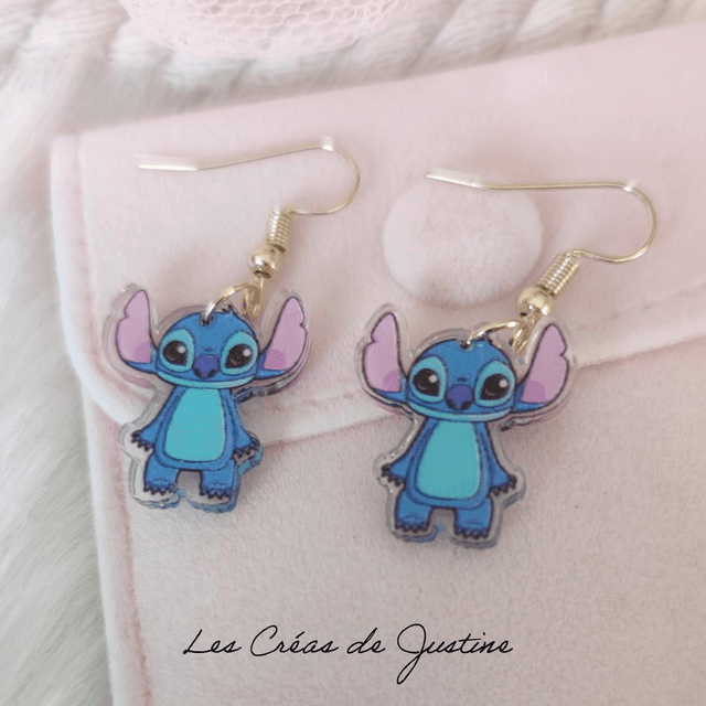 Boucles d'oreilles Stitch 