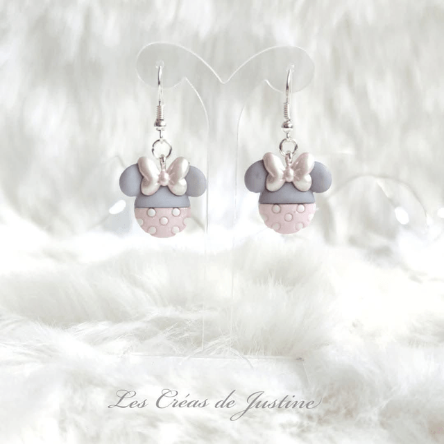 Boucles d'oreilles Baby Minnie 