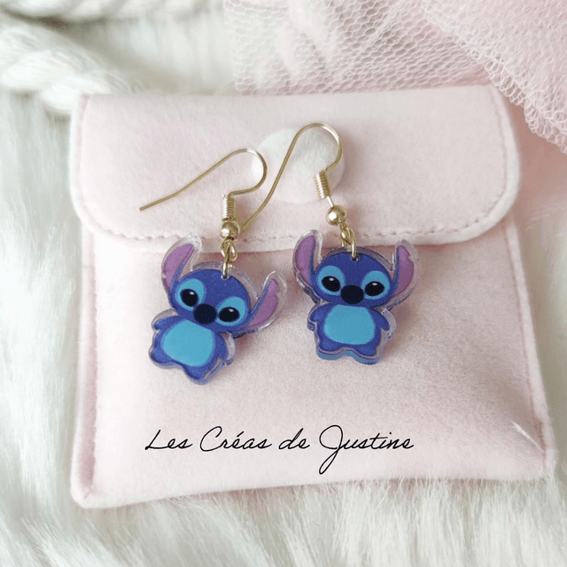 Boucles d'oreilles Stitch 