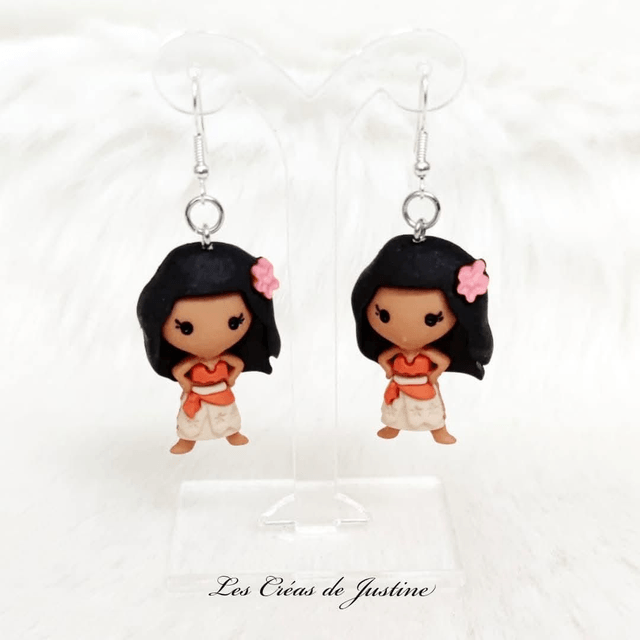 Boucles d'oreilles Vaiana