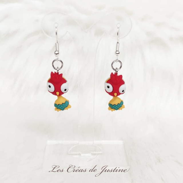 Boucles d'oreilles hey hey 