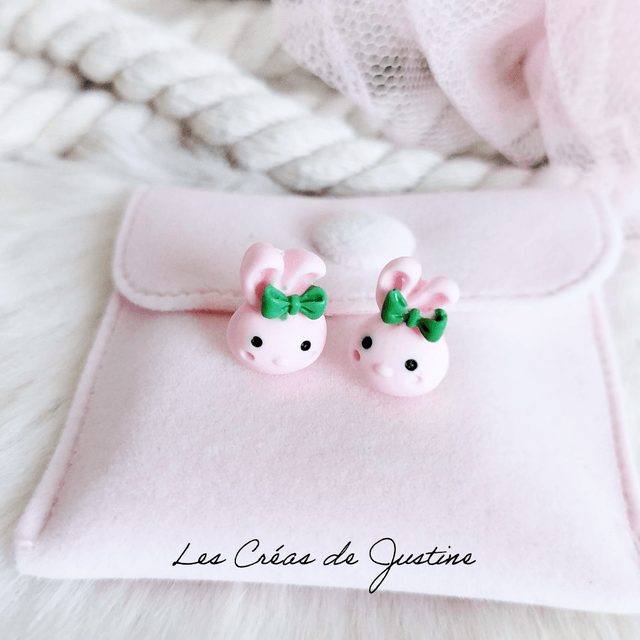 Lapins roses 