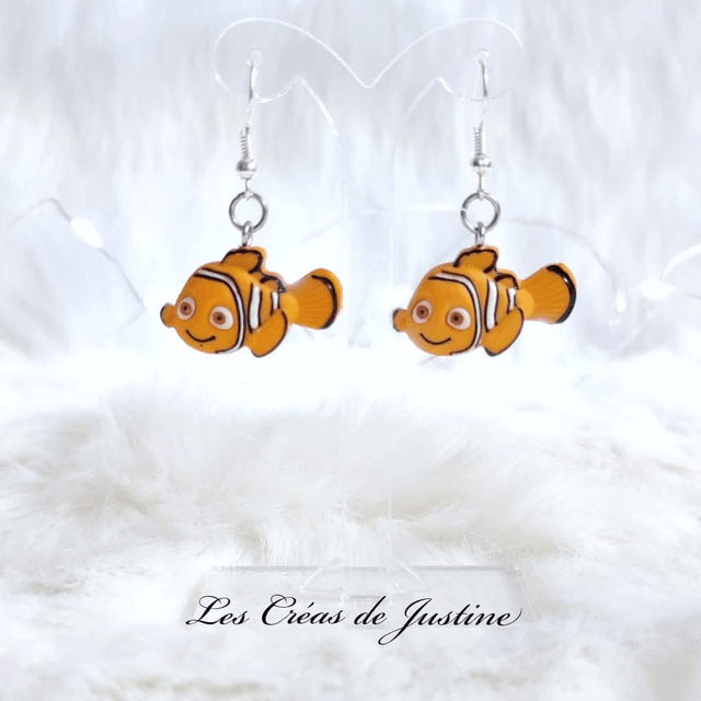 Boucles d'oreilles Némo 