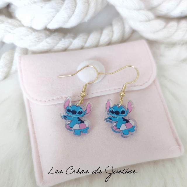 Boucles d'oreilles Stitch 