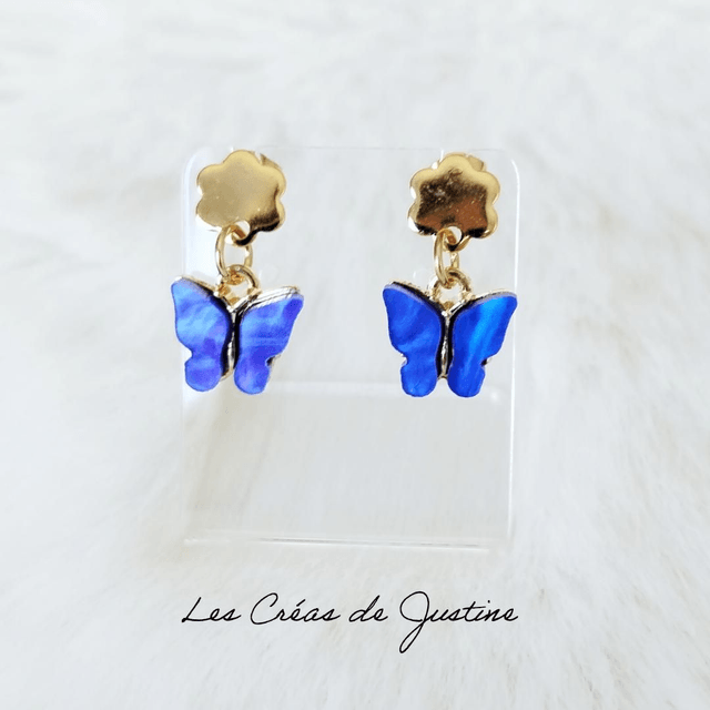 Papillons bleu 