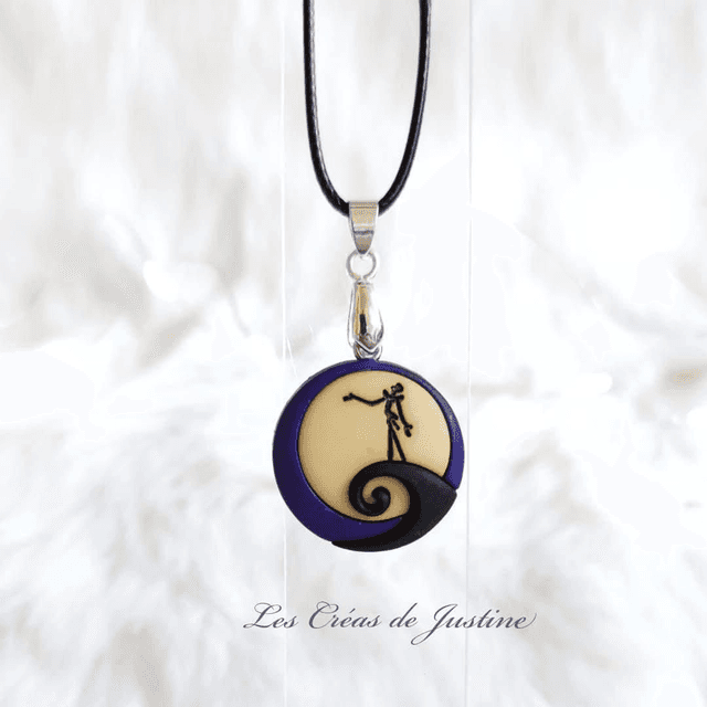 Collier spirale Jack skellington 