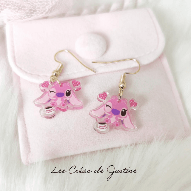 Boucles d&#039;oreilles Stitch Angel 