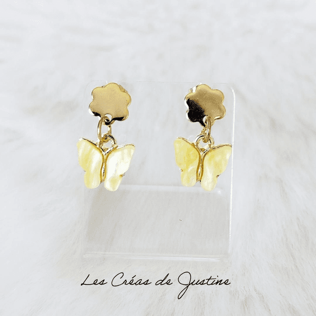 Papillons jaune 