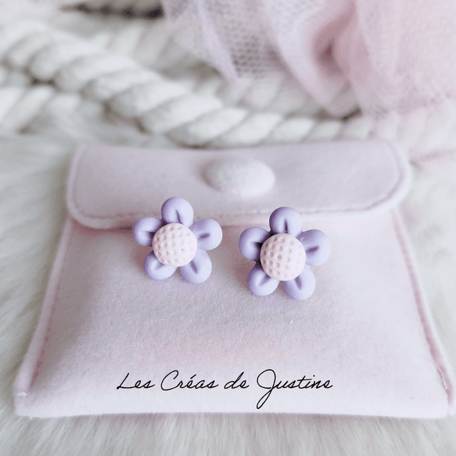 Fleurs mauve et rose 