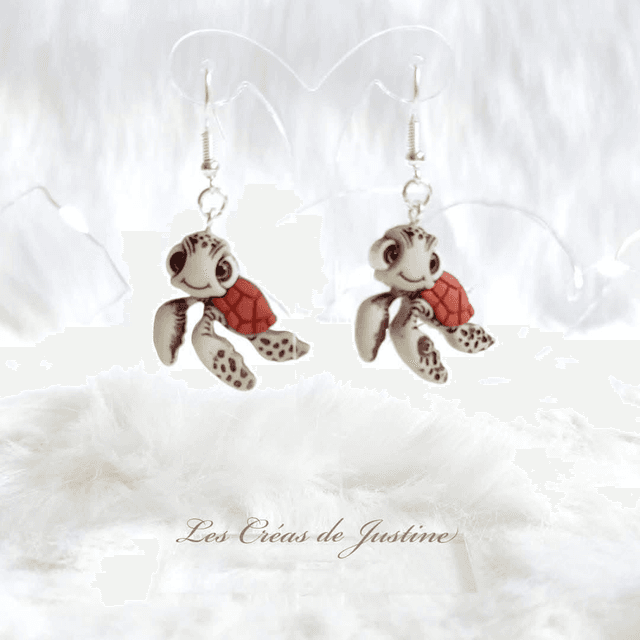Boucles d&#039;oreilles squizz Némo 