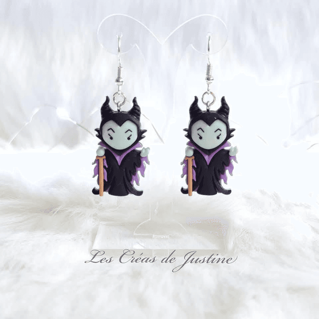 Boucles d&#039;oreilles Maléfique 
