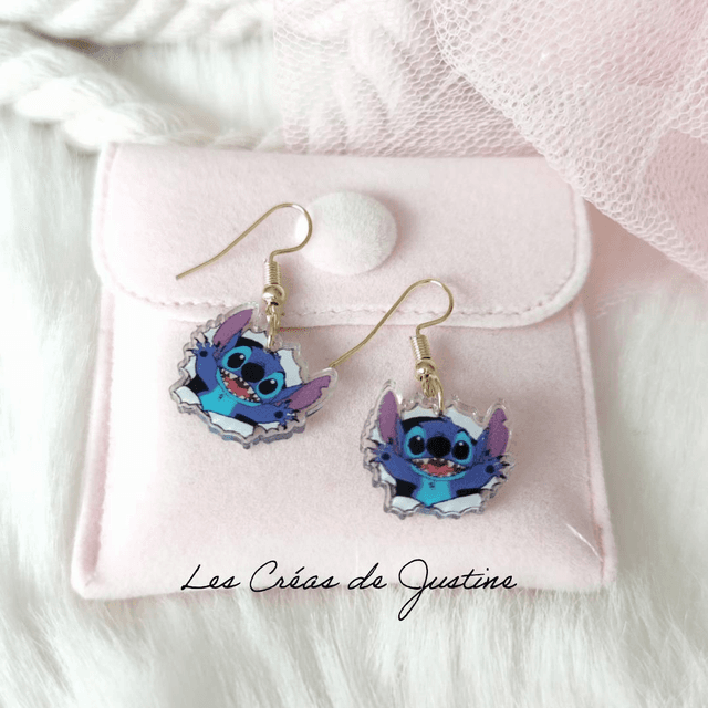 Boucles d&#039;oreilles Stitch 