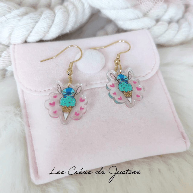 Boucles d&#039;oreilles Stitch 