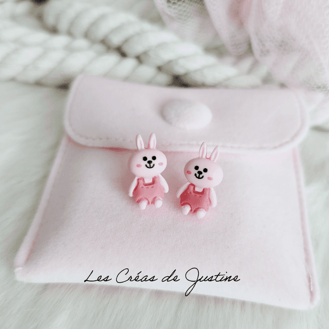 Lapins roses 