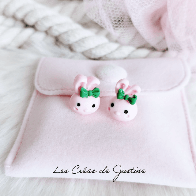 Lapins roses 