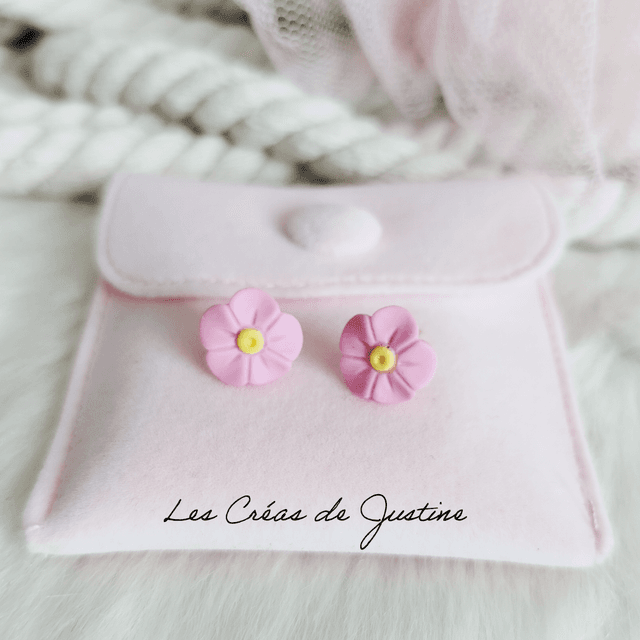 Fleurs roses