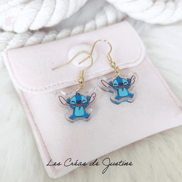 Boucles d&#039;oreilles Stitch 