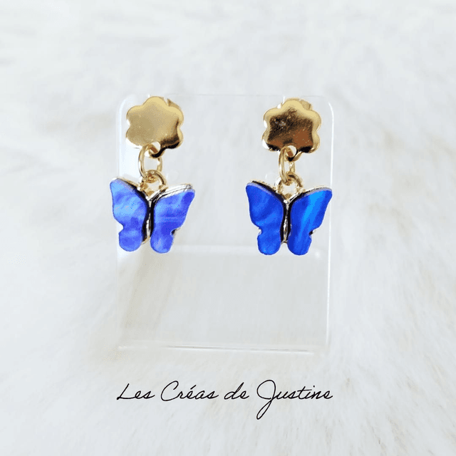 Papillons bleu 