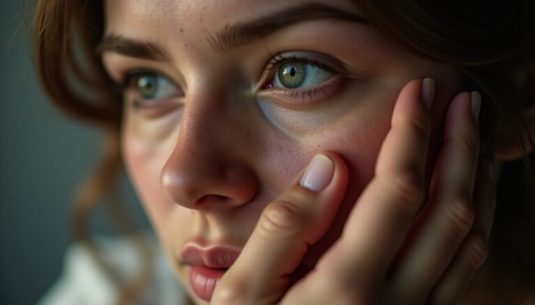 Le geste de toucher le visage d'une femme : signification et symboliques dévoilées