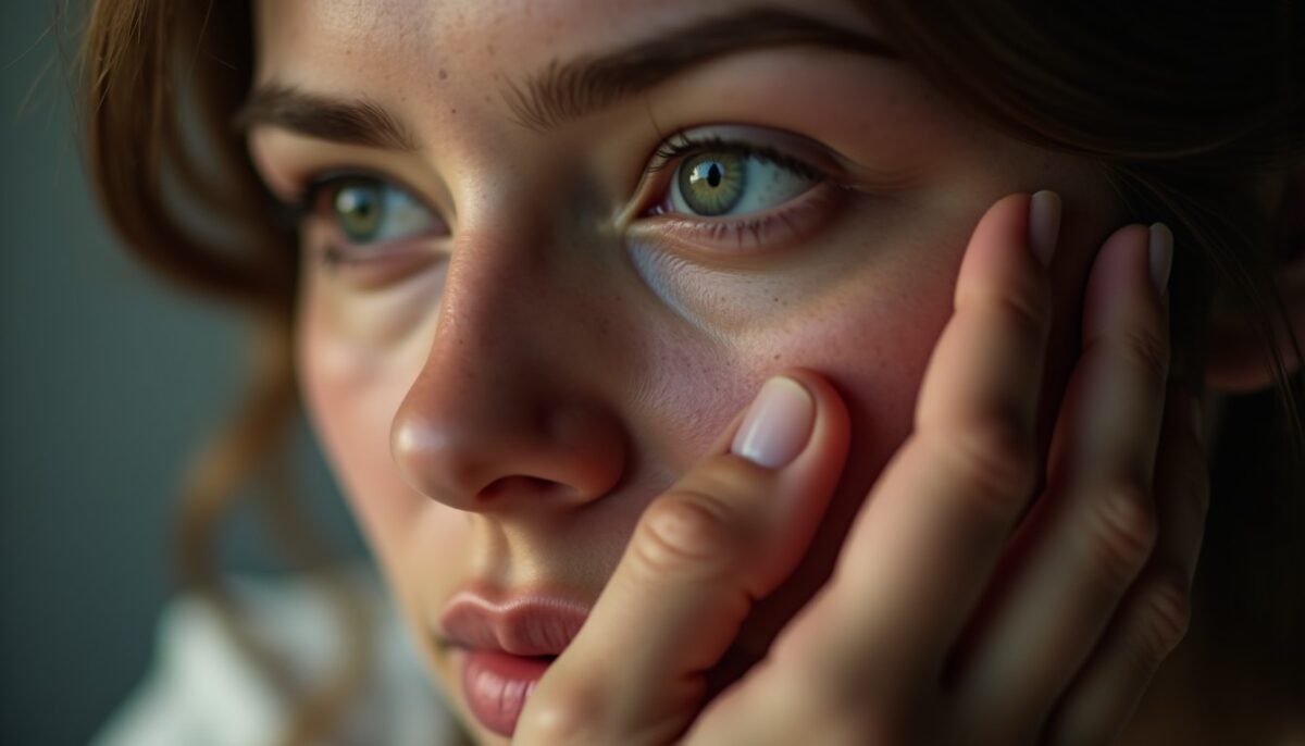 Le geste de toucher le visage d'une femme : signification et symboliques dévoilées