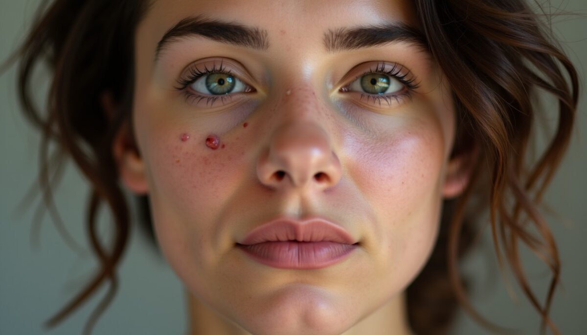 Petites boules blanches sur le visage : comment les reconnaître et les traiter efficacement