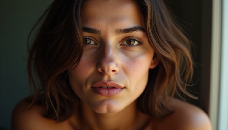 Quelle teinte capillaire sublime la peau mate et les yeux marron ?
