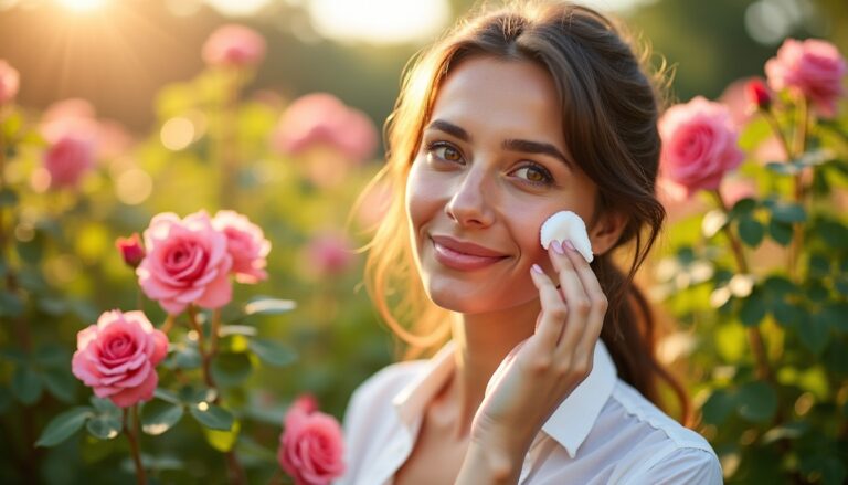 Les secrets de l'eau de rose : révélations sur ses bienfaits pour votre visage