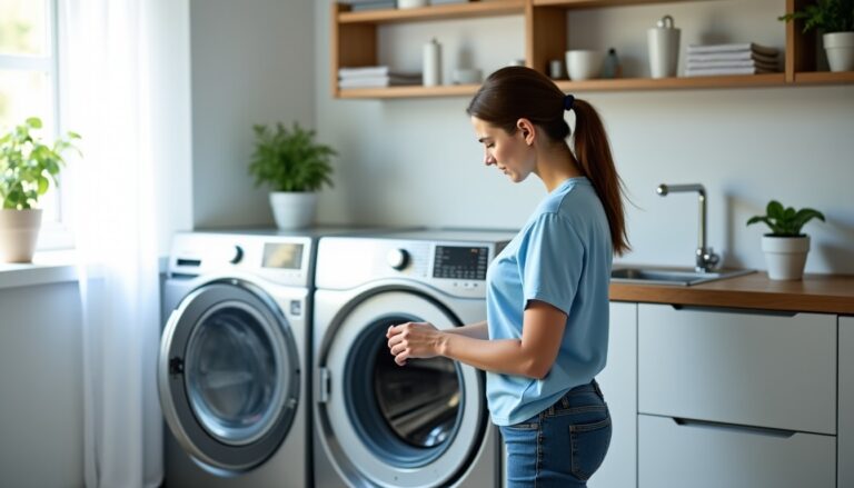 Résidus gris dans la machine à laver : astuces efficaces et conseils pratiques pour les éliminer