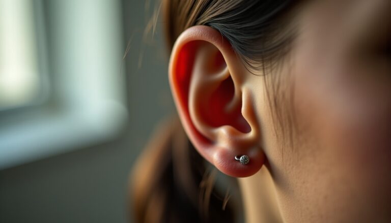 Piercing tragus : comprendre les risques potentiels de paralysie