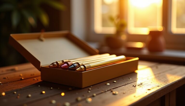 Crayons dorés et métalliques : l'éclat parfait pour révéler votre regard