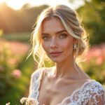 Maquillage naturel pour mariée aux yeux verts : 10 inspirations à découvrir