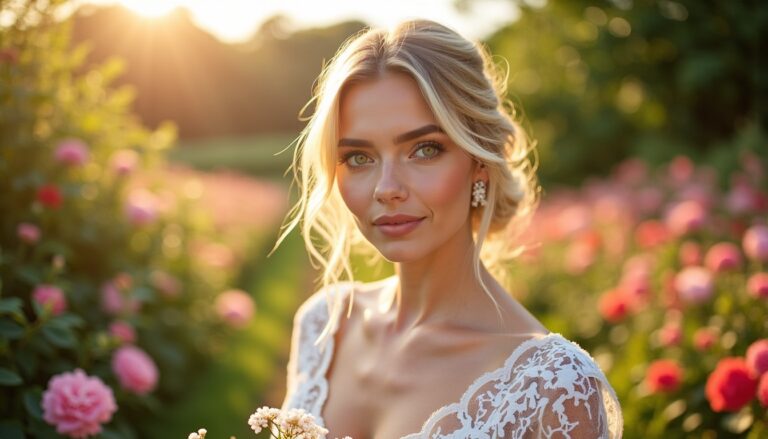 Maquillage naturel pour mariée aux yeux verts : 10 inspirations à découvrir